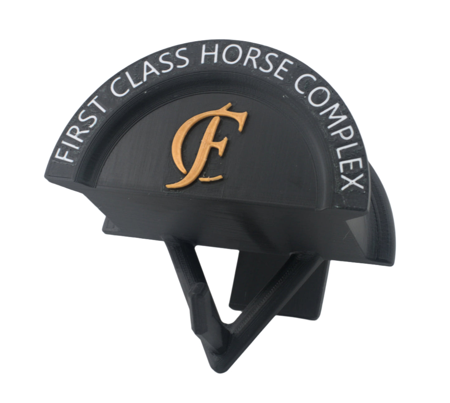 Personalized Hanging Adjustable Bridle Holder | 3 or More Colors | Edge Text and Additional Colors