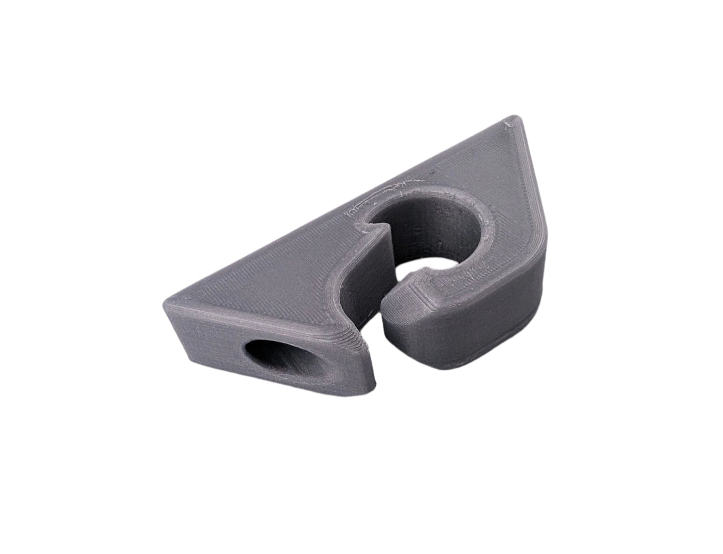 top side view of bucket hanger