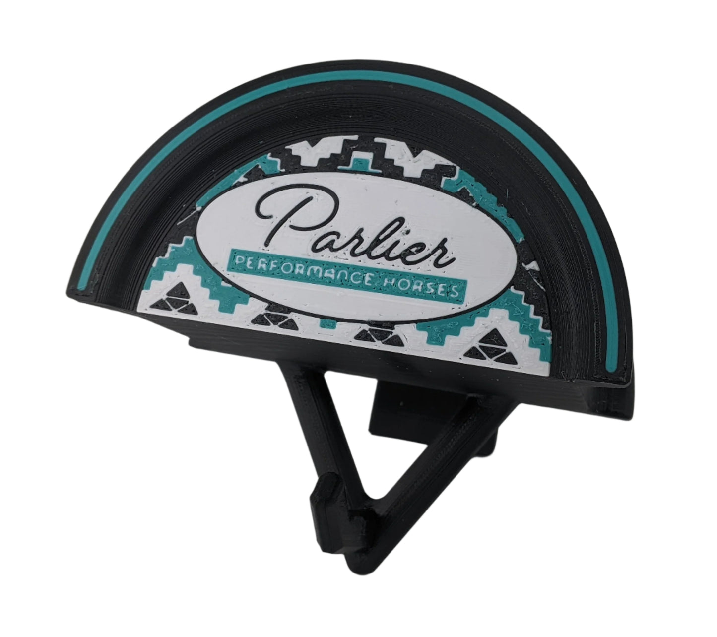 Personalized Hanging Adjustable Bridle Holder | 3 or More Colors | Edge Text and Additional Colors