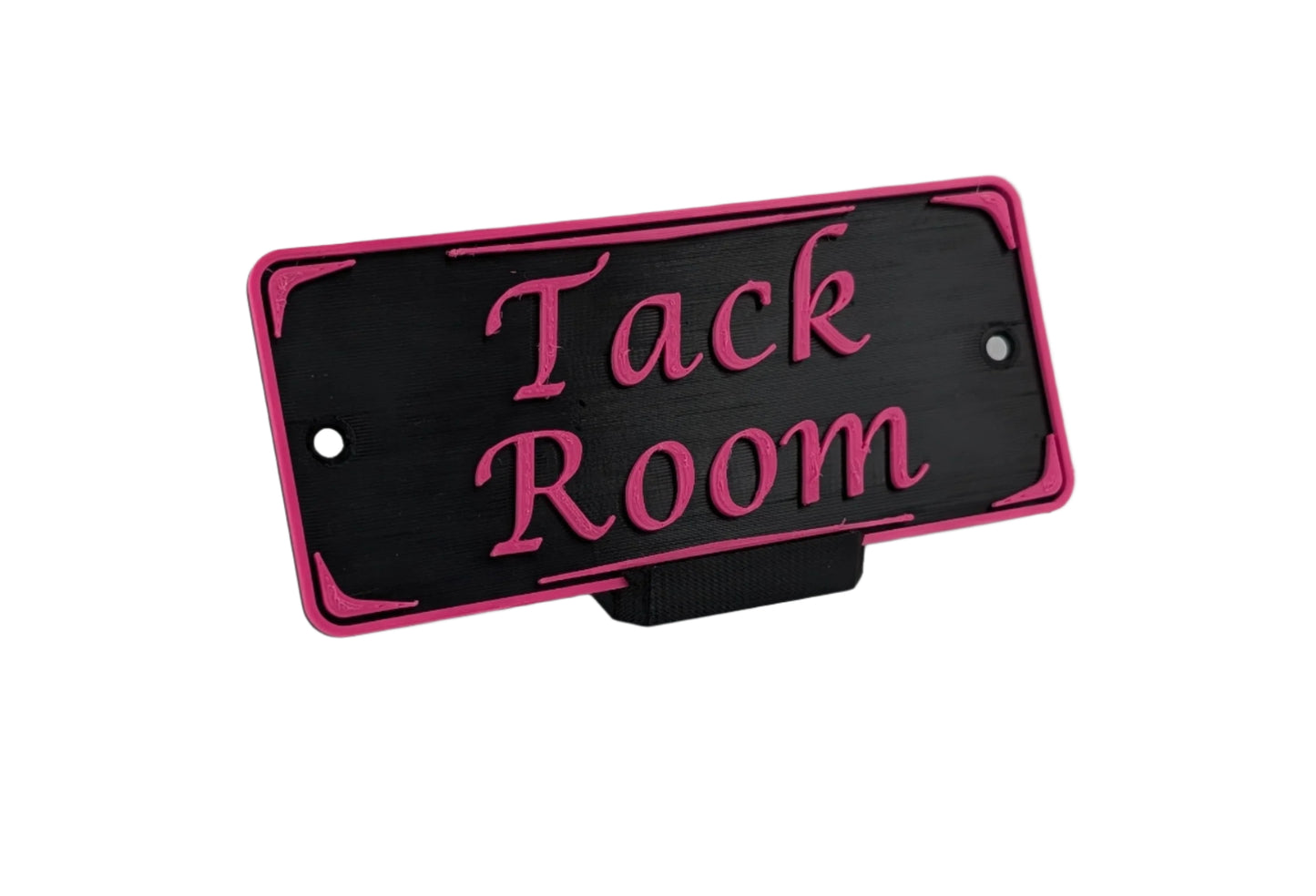 Tack Room Rectangular Nameplate