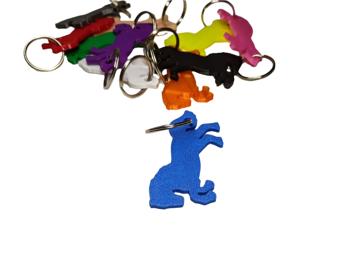 Horse Keychain - 3D Printed Key Tag