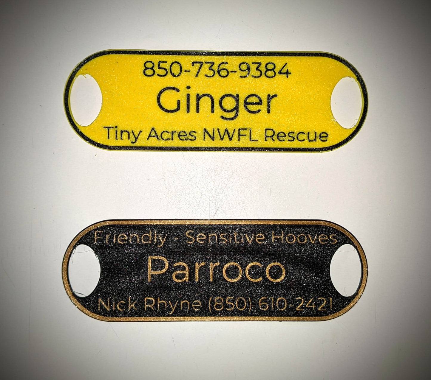 Horse Emergency Information Tag | ICE Information Designed for Equestrians