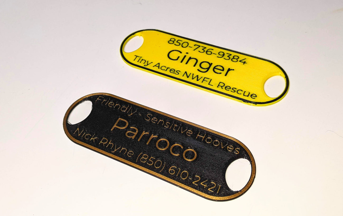 Horse Emergency Information Tag | ICE Information Designed for Equestrians