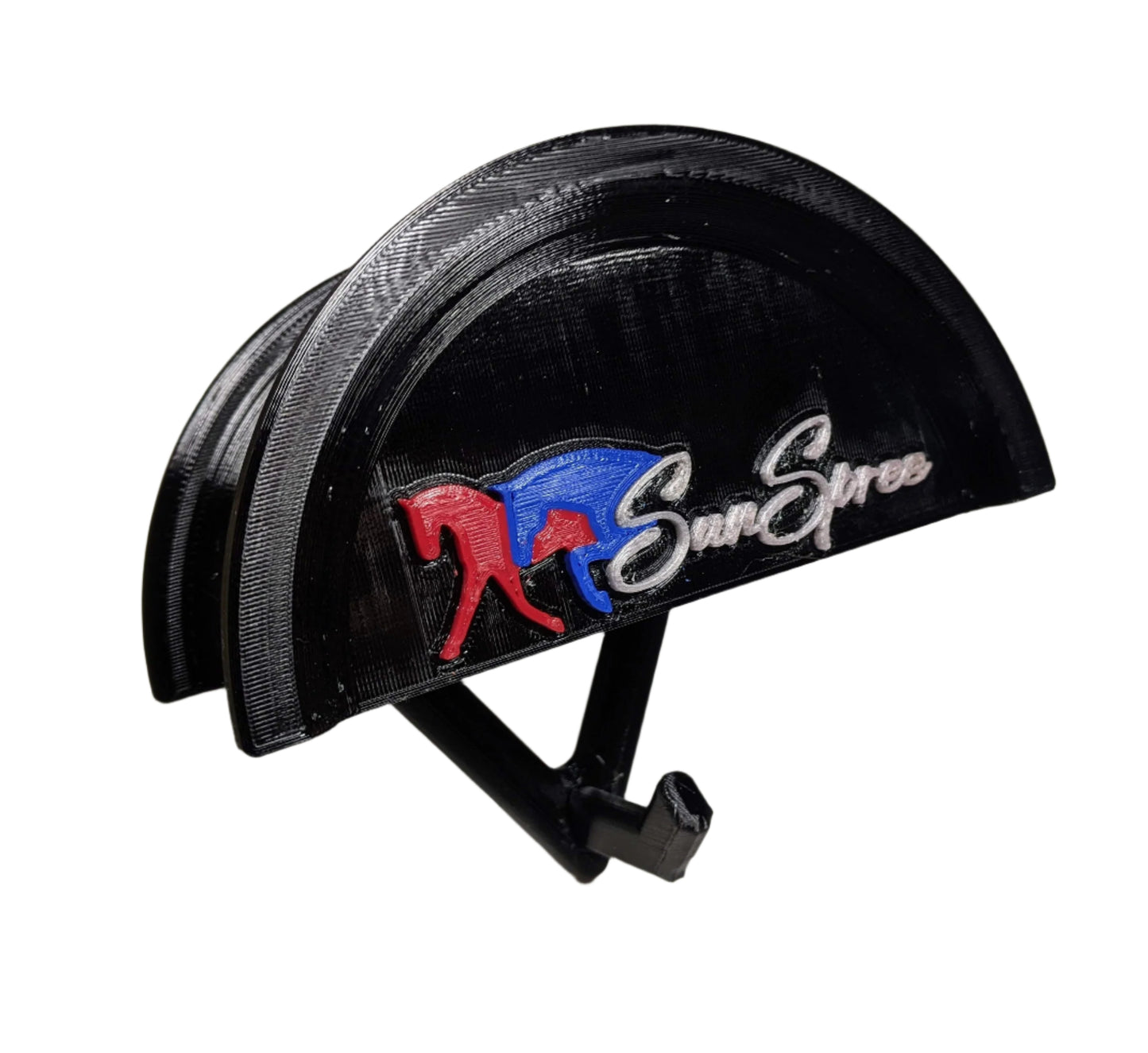 Personalized Hanging Adjustable Bridle Holder | 3 or More Colors | Edge Text and Additional Colors