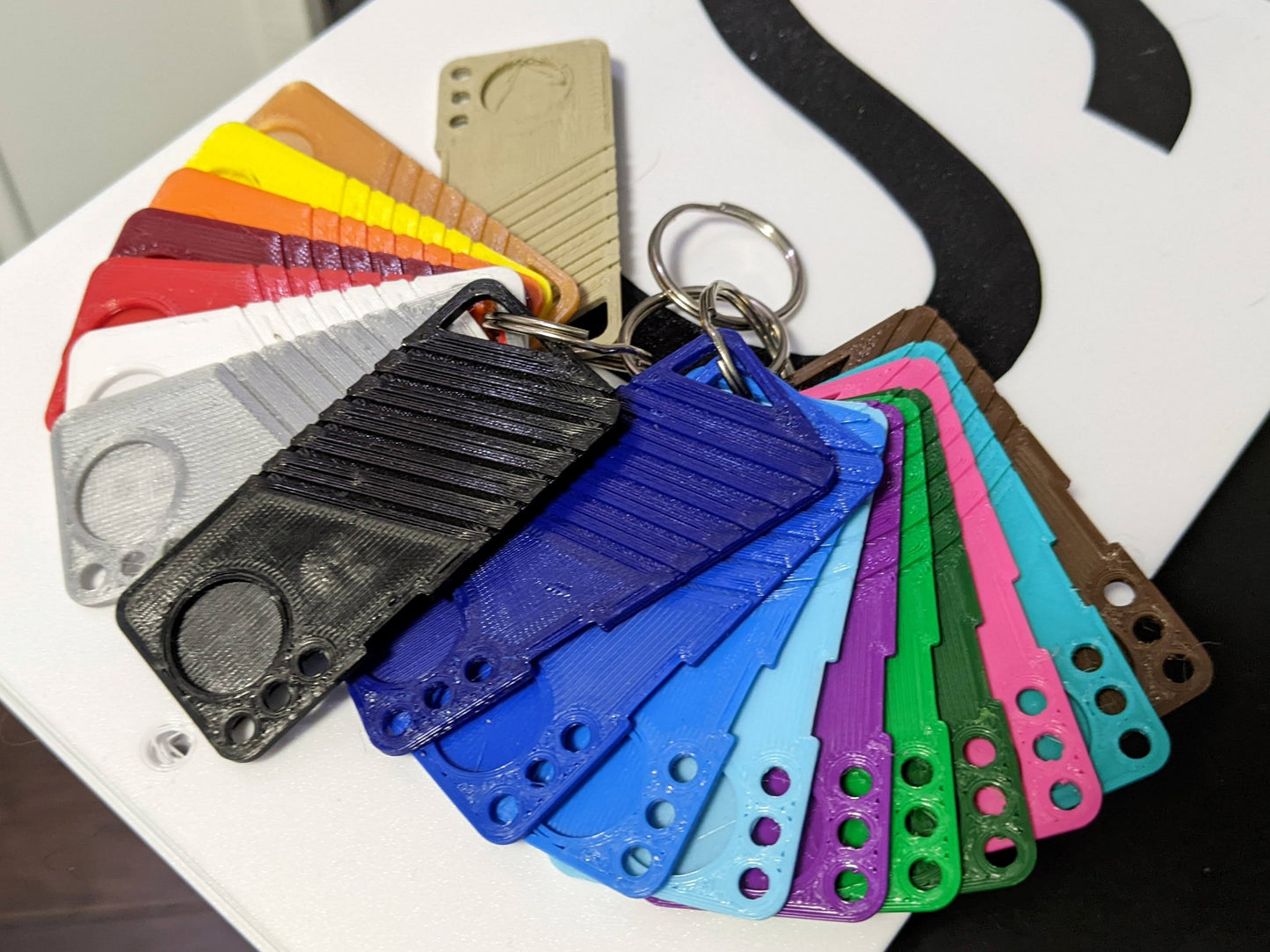 Horse Keychain - 3D Printed Key Tag