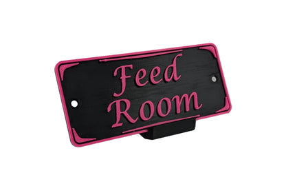 Feed Room Rectangular Nameplate