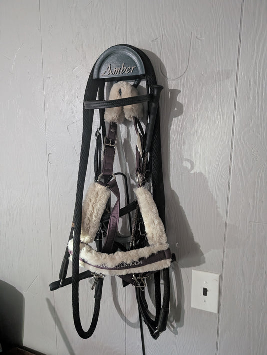 Personalized Bridle Holder | 2 Colors | Various Mounting Options