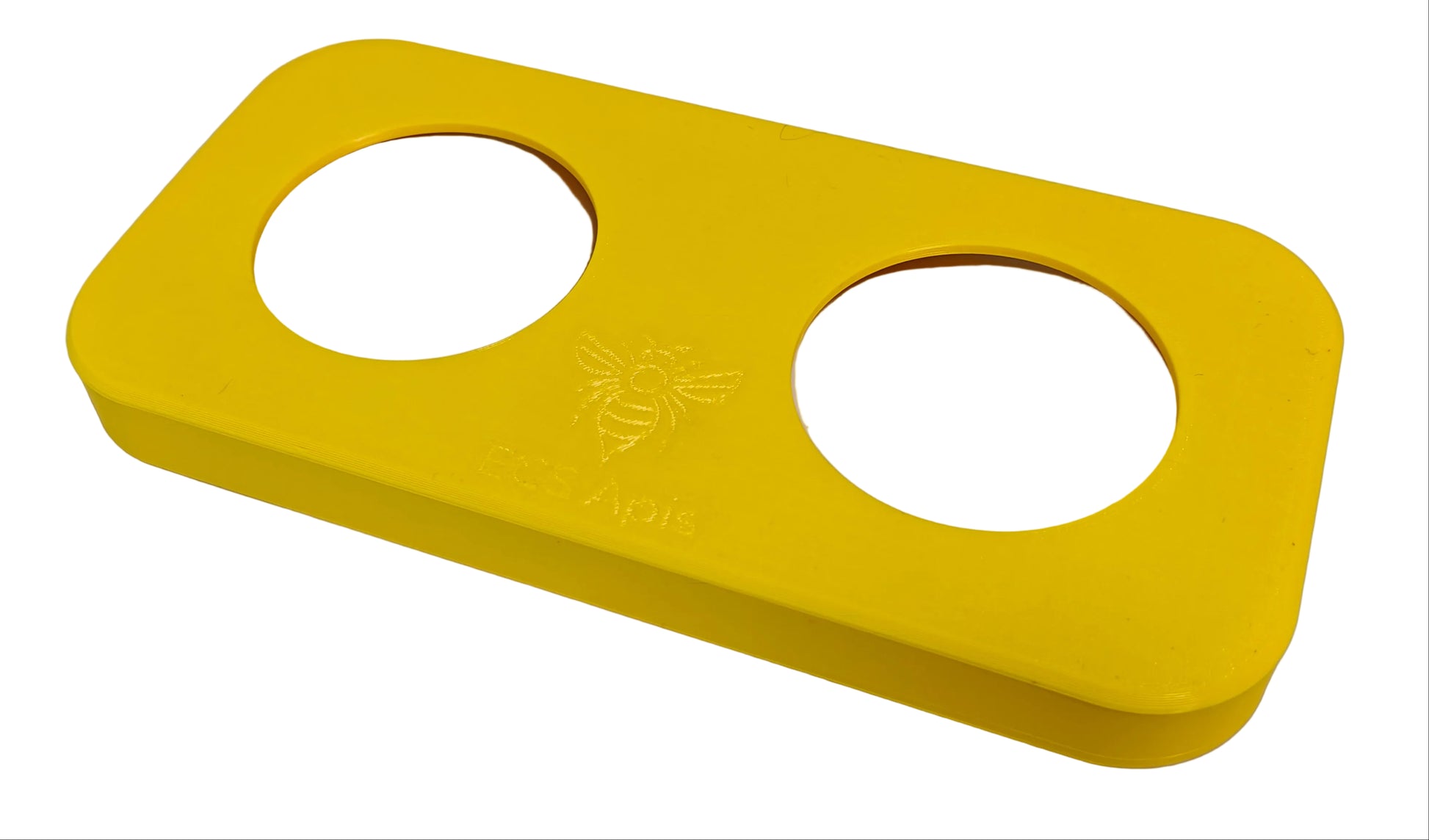 Yellow 2 Jar Honey Bee Feeder