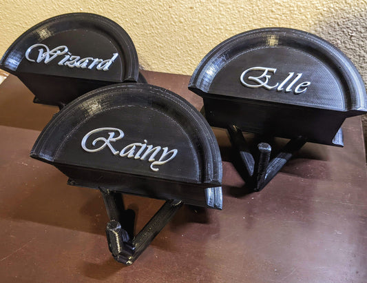 Personalized Bridle Holder | 2 Colors | Various Mounting Options