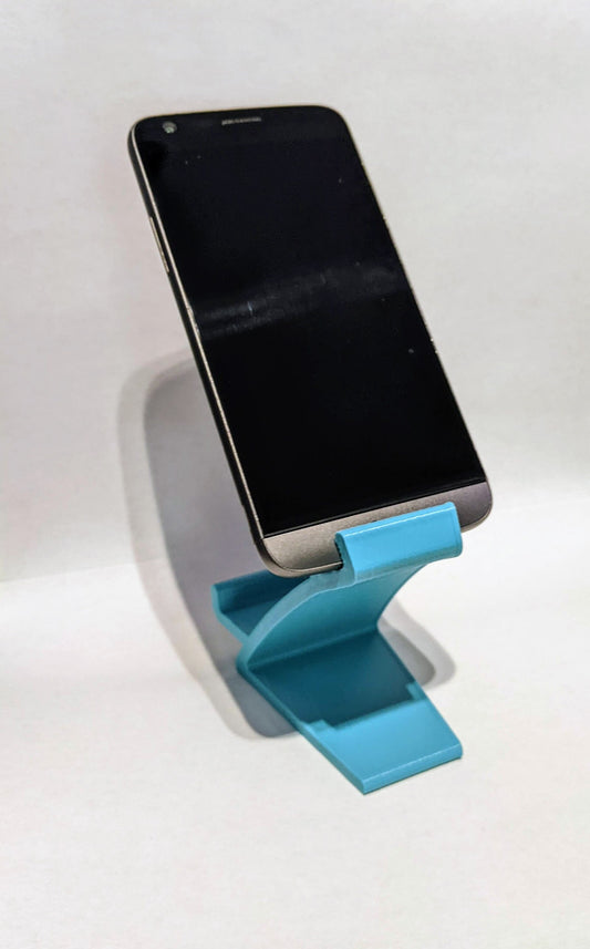 Phone and Tablet Stand with Horseshoe Design | Three Angles