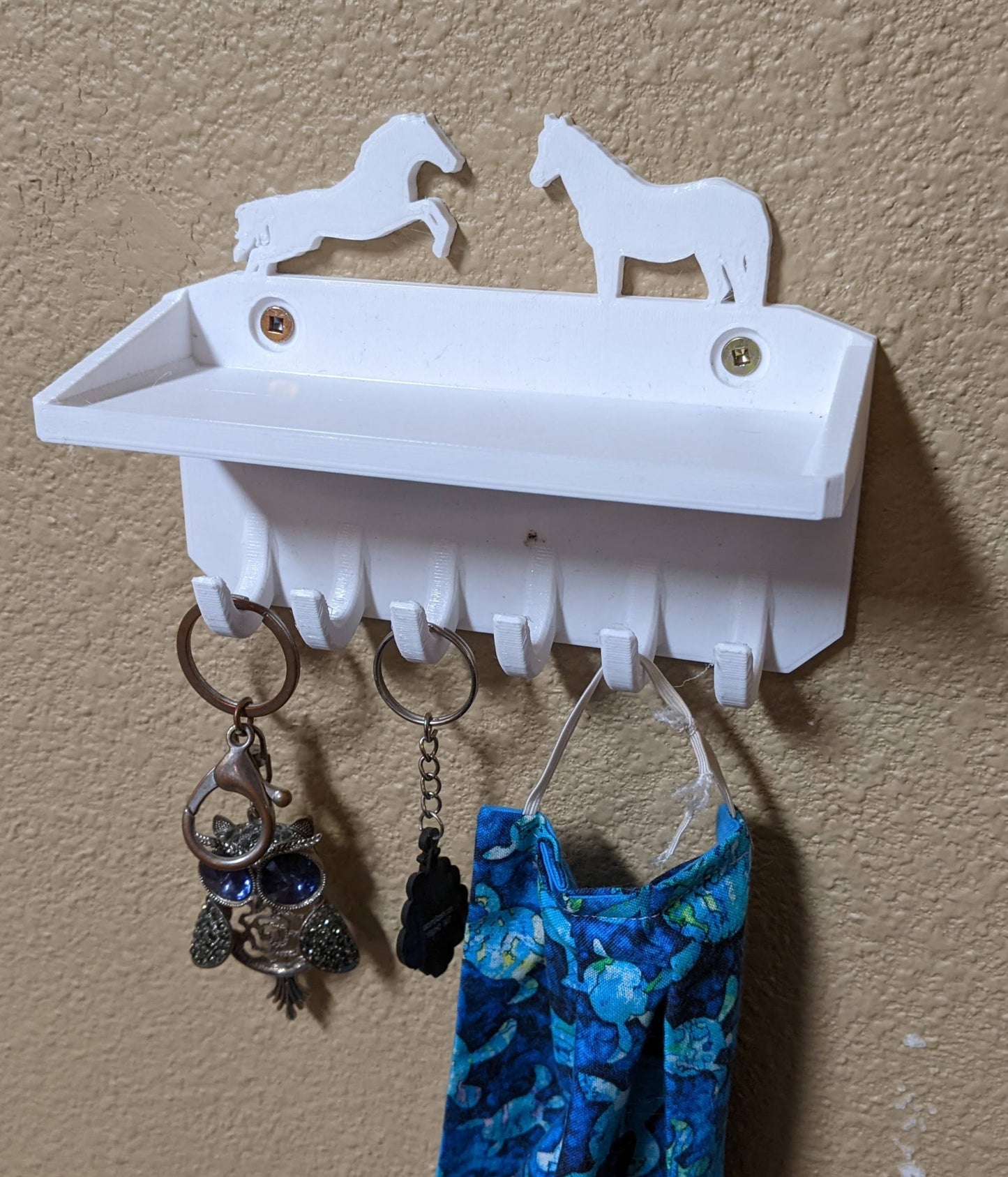 Key Holder with Shelf