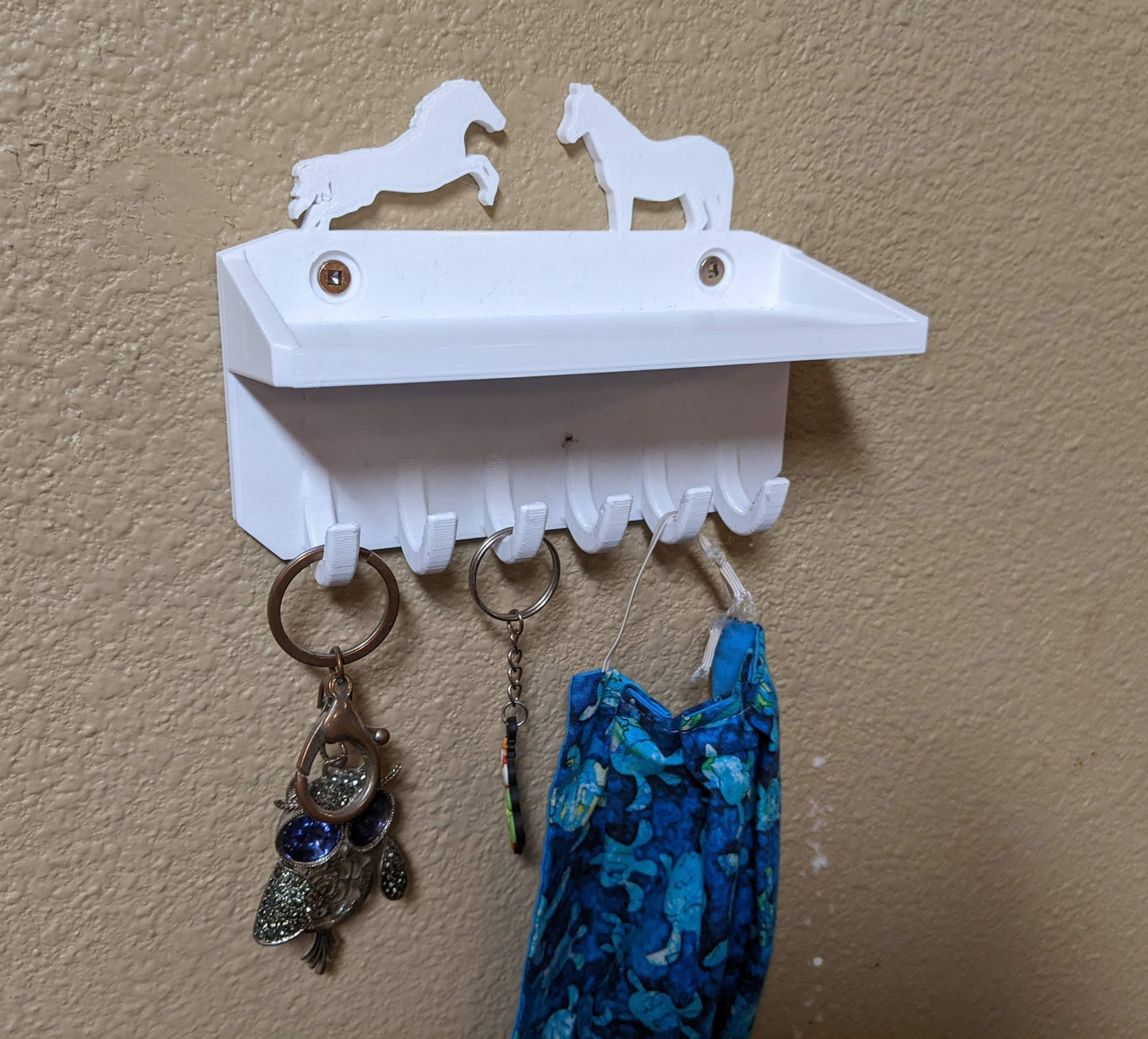 Key Holder with Shelf