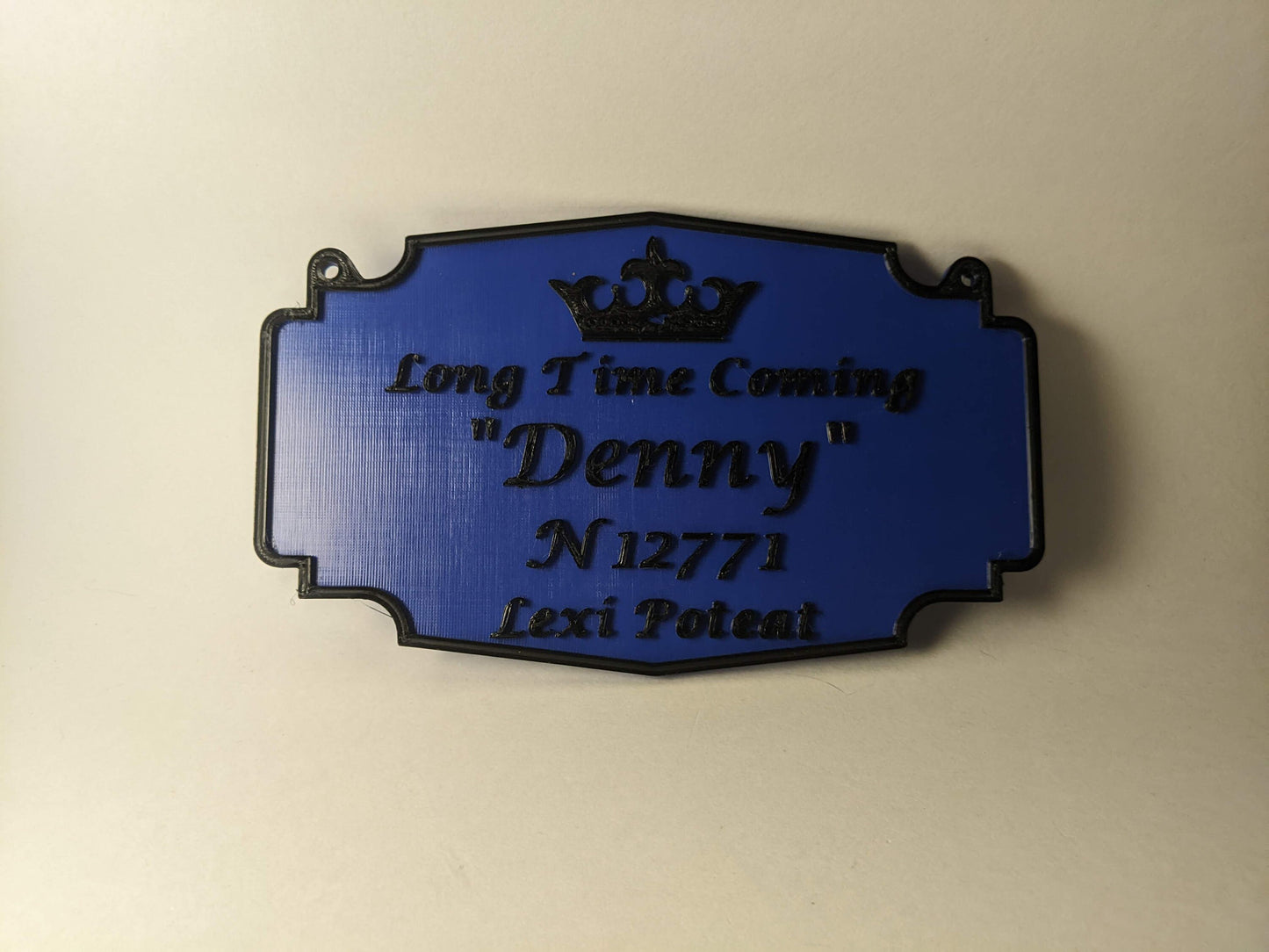 Signage (Decorative) - 3D Printed - 21cm x 12.5cm/8.25"x5"